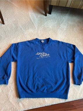 Royal Blue Crewneck Sweatshirt